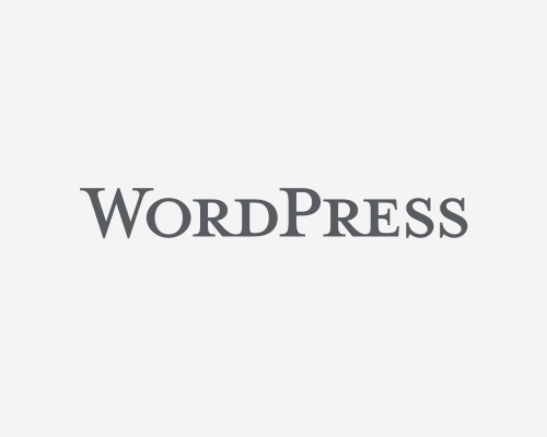 WordPress Logotype - Word Mark