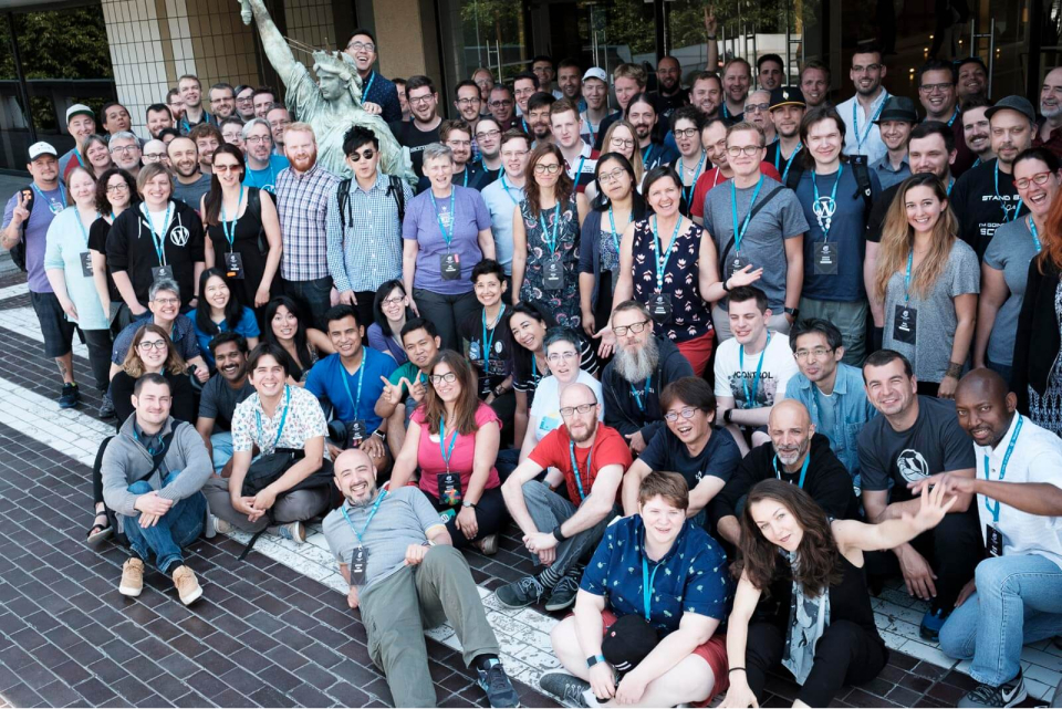 Attendees of the 2017 WordPress Community Summit
