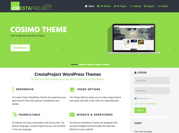 Cresta Project home page